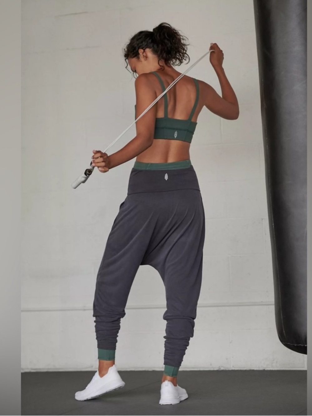 Free People Movement Echo Harem Pants In Navy